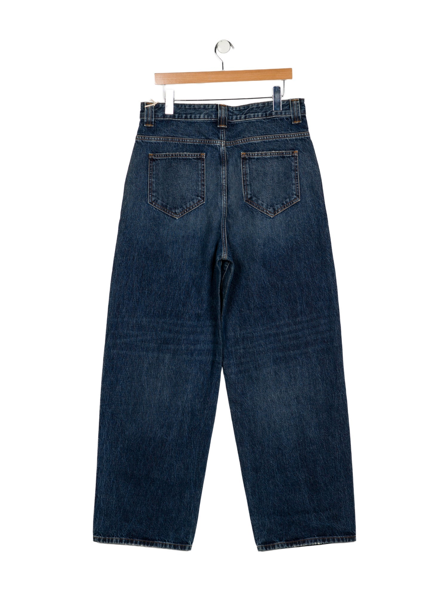 Khaite High-Rise Wide Leg Jeans w/ Tags