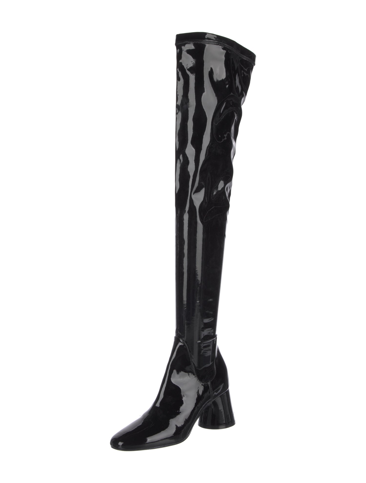 Khaite Patent Leather Boots