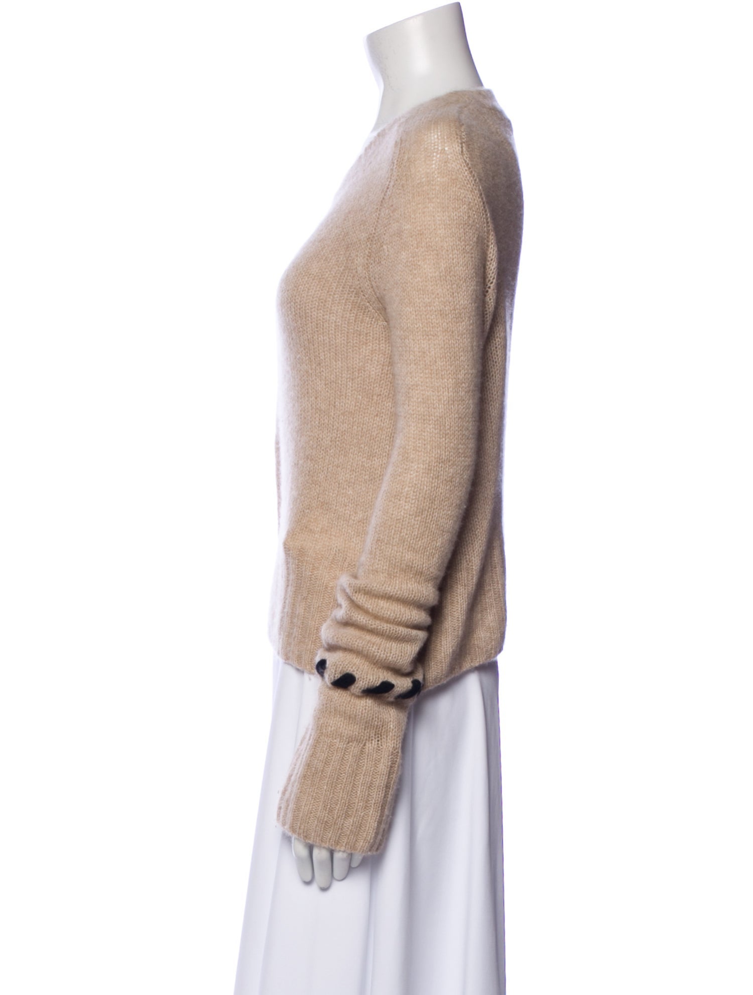 Khaite Cashmere Crew Neck Sweater