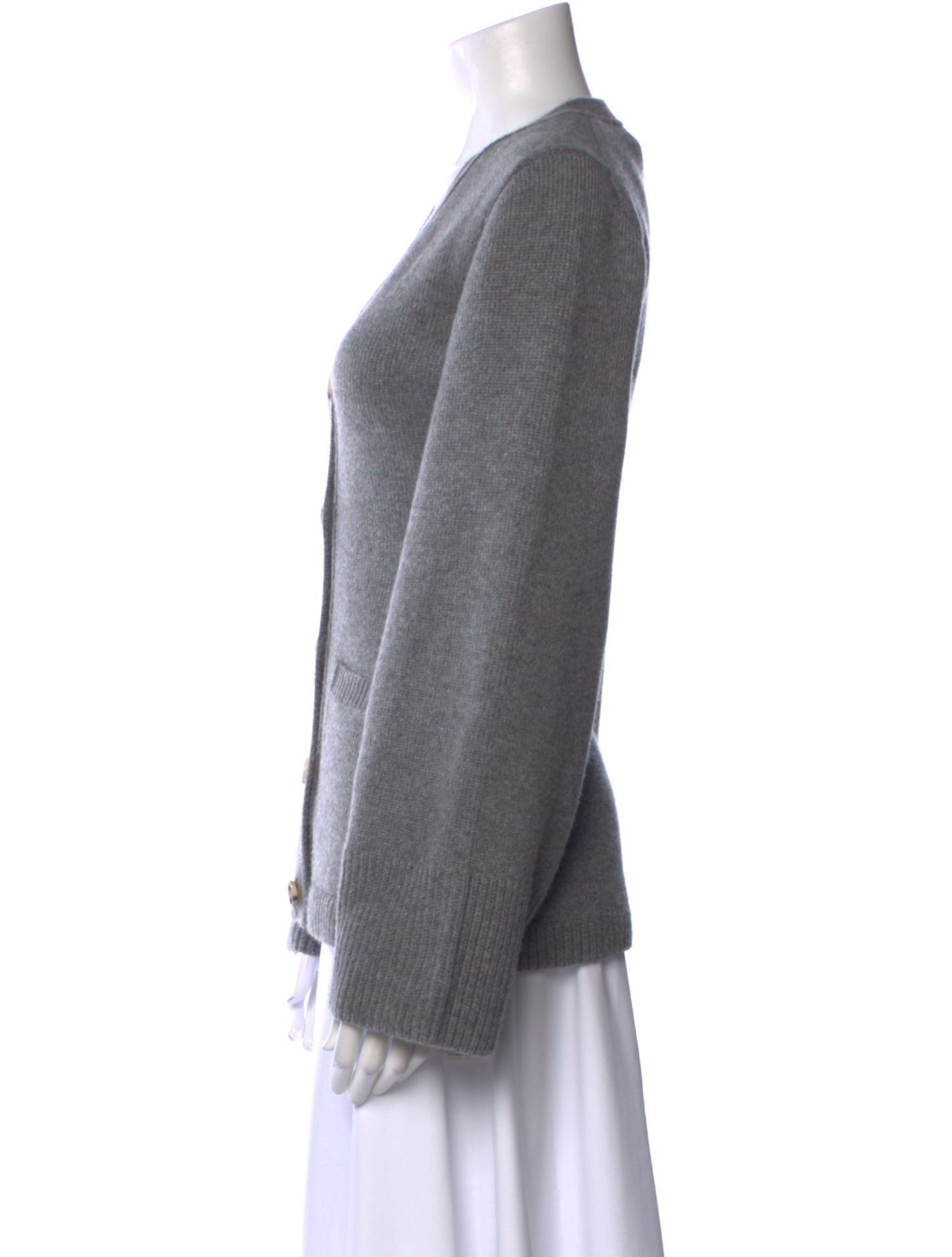 Khaite Cashmere V-Neck Sweater