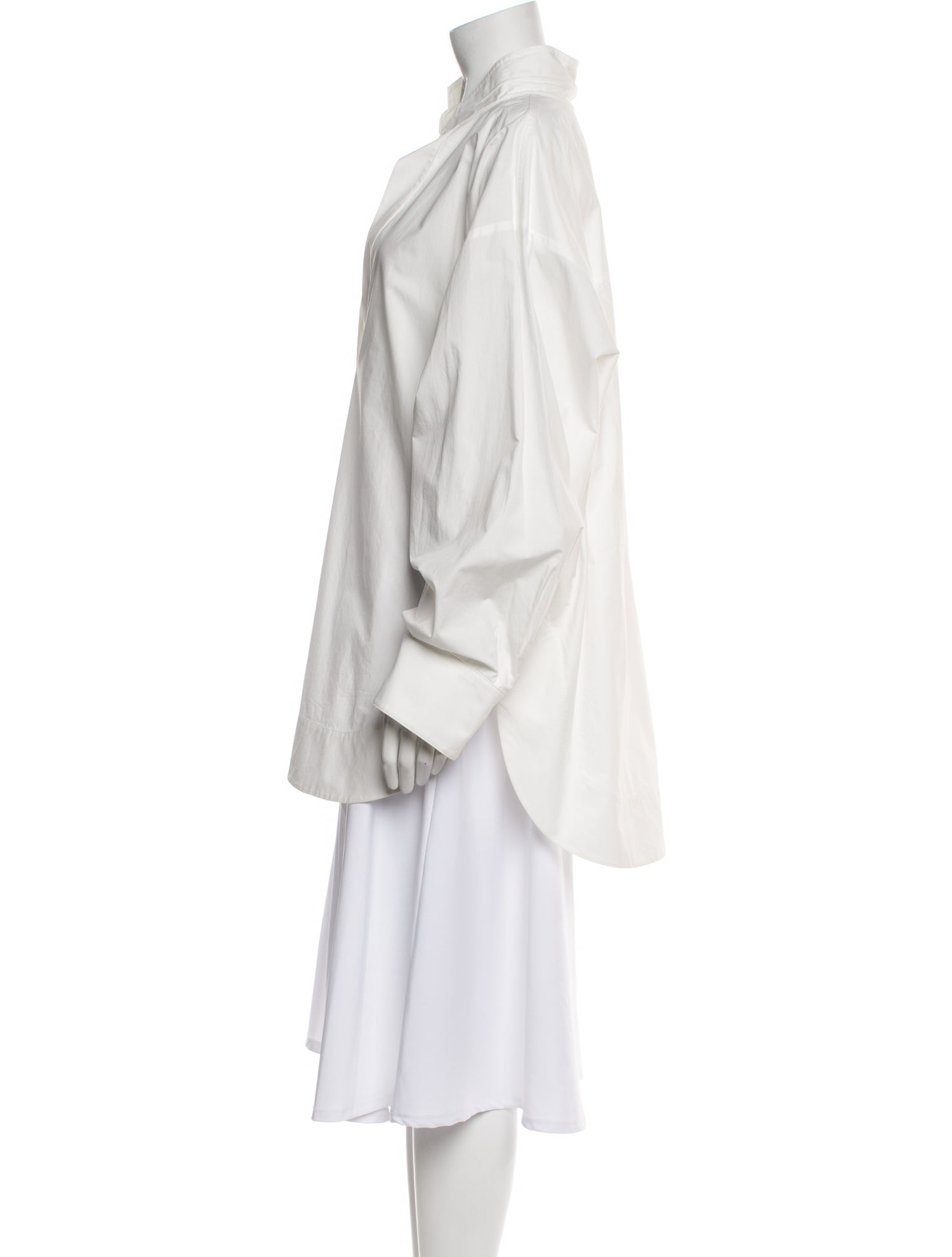 Khaite V-Neck Long Sleeve Tunic