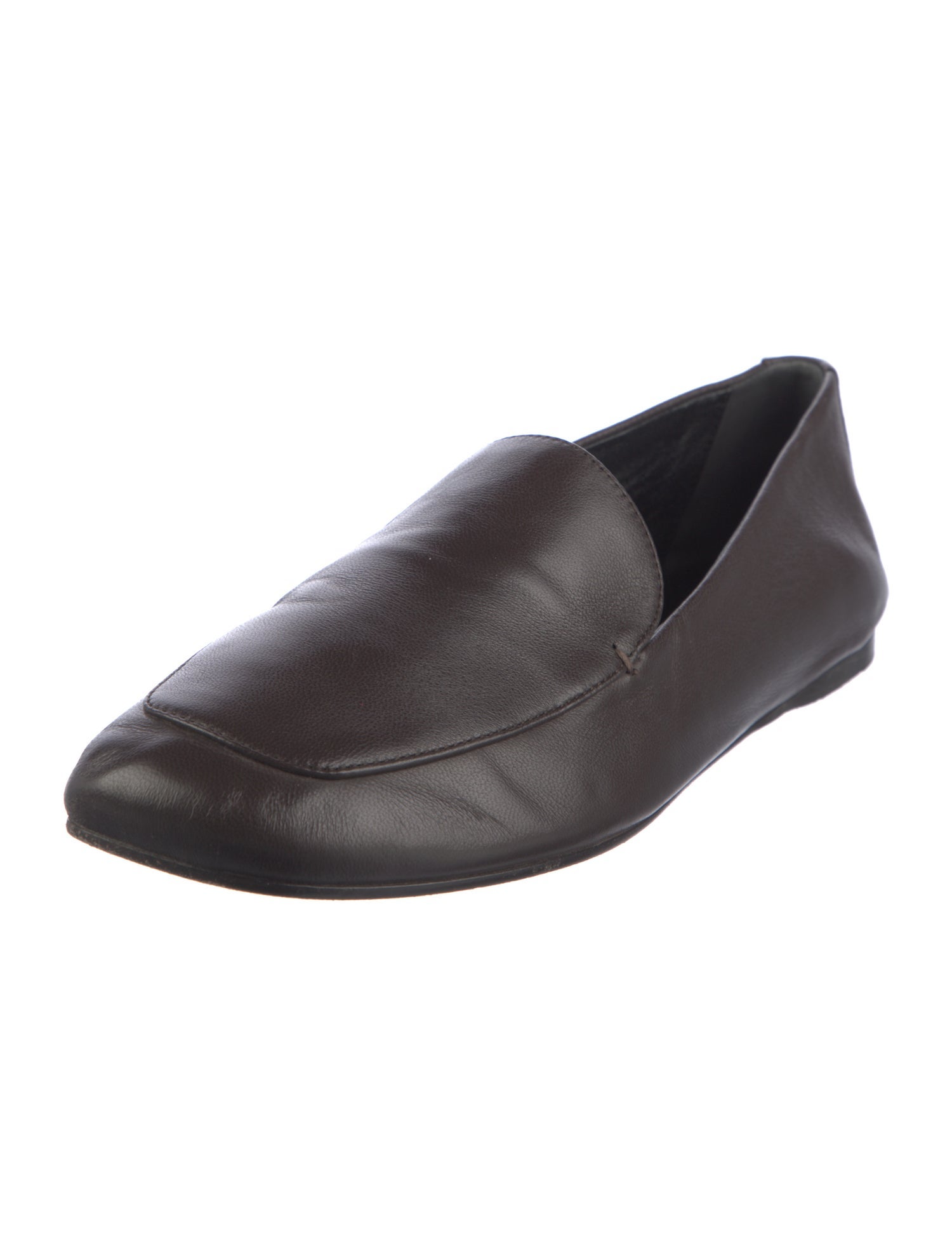 Khaite Leather Loafers