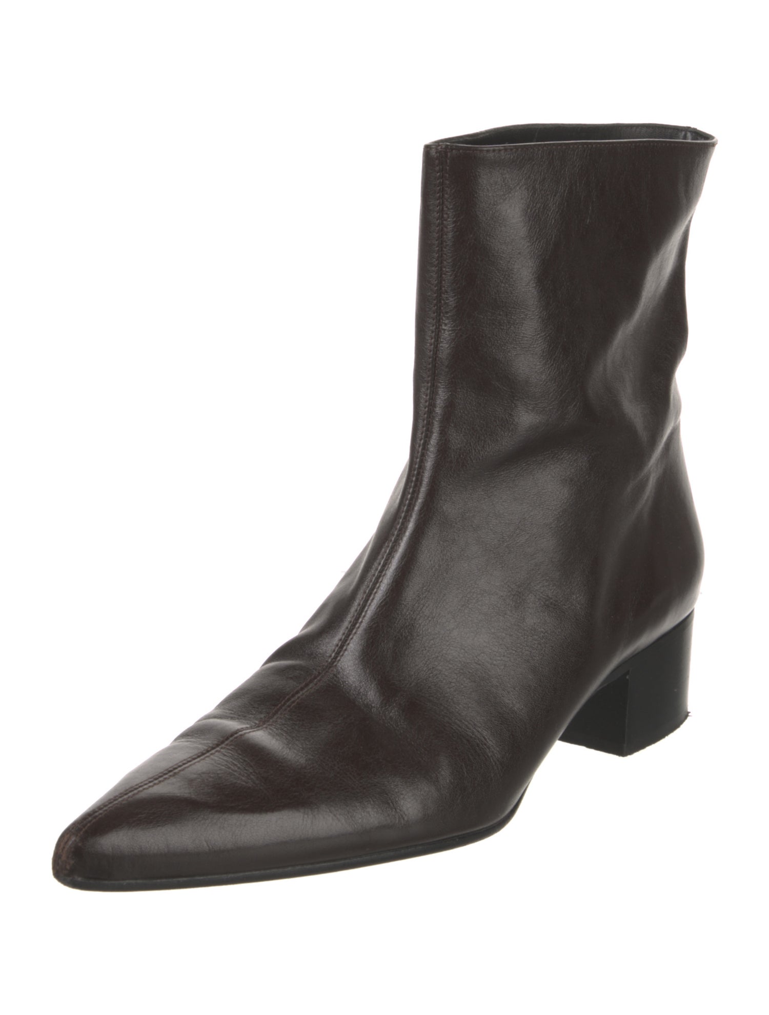 Khaite Leather Boots