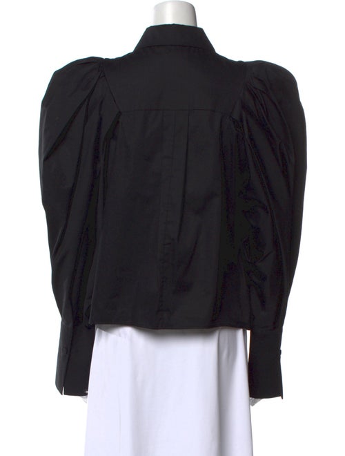 Khaite Long Sleeve Button-Up Top