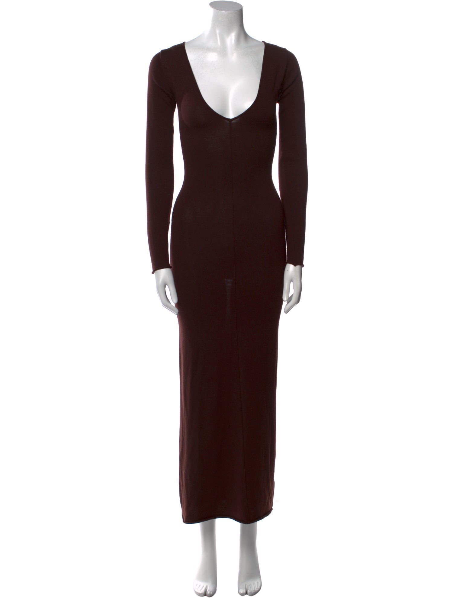 Khaite Wool Long Dress