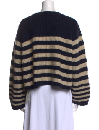 Khaite Cashmere Striped Sweater