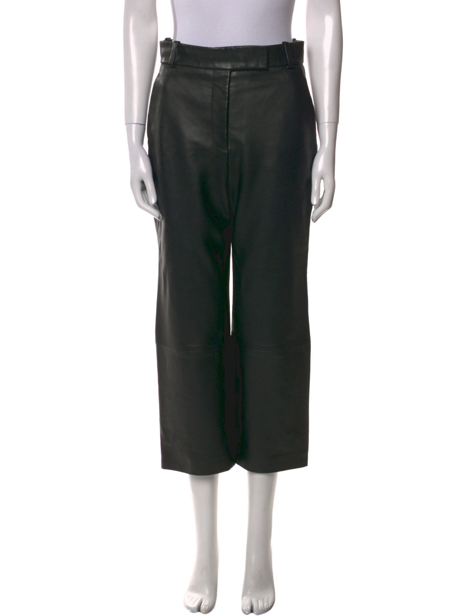 Khaite Calfskin Wide Leg Pants