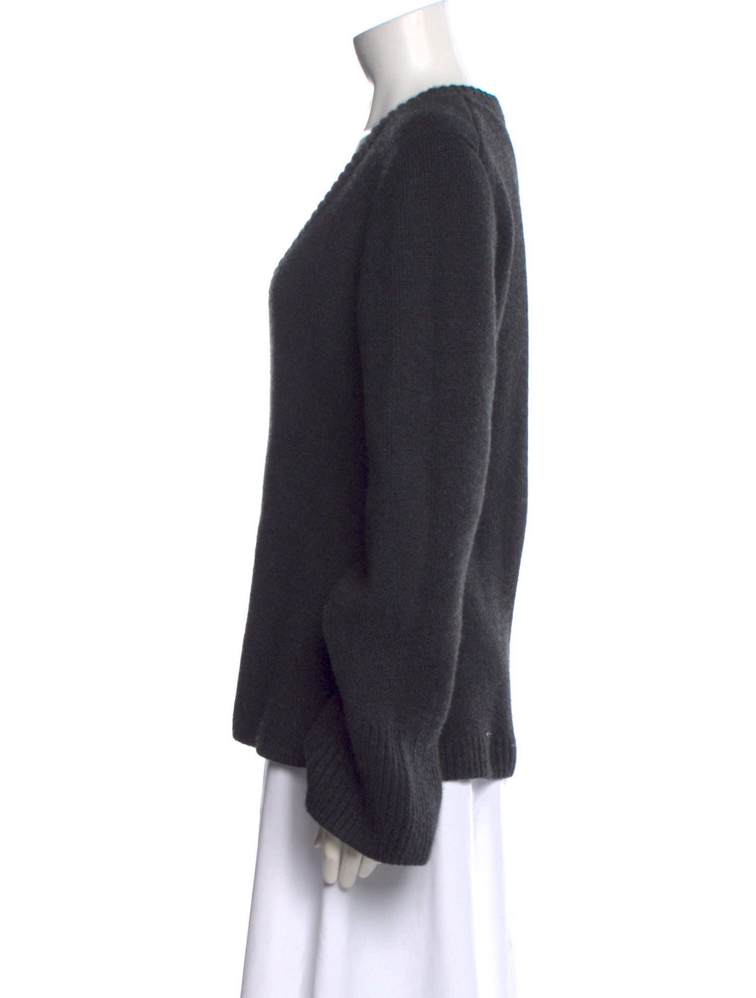 Khaite Cashmere V-Neck Sweater
