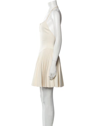 Khaite Halterneck Mini Dress