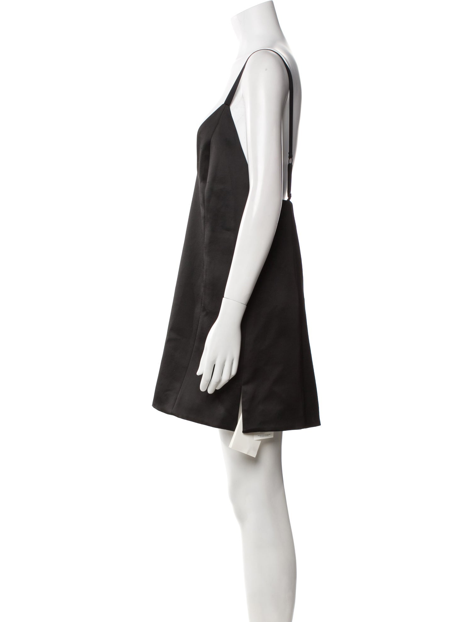 Khaite V-Neck Mini Dress