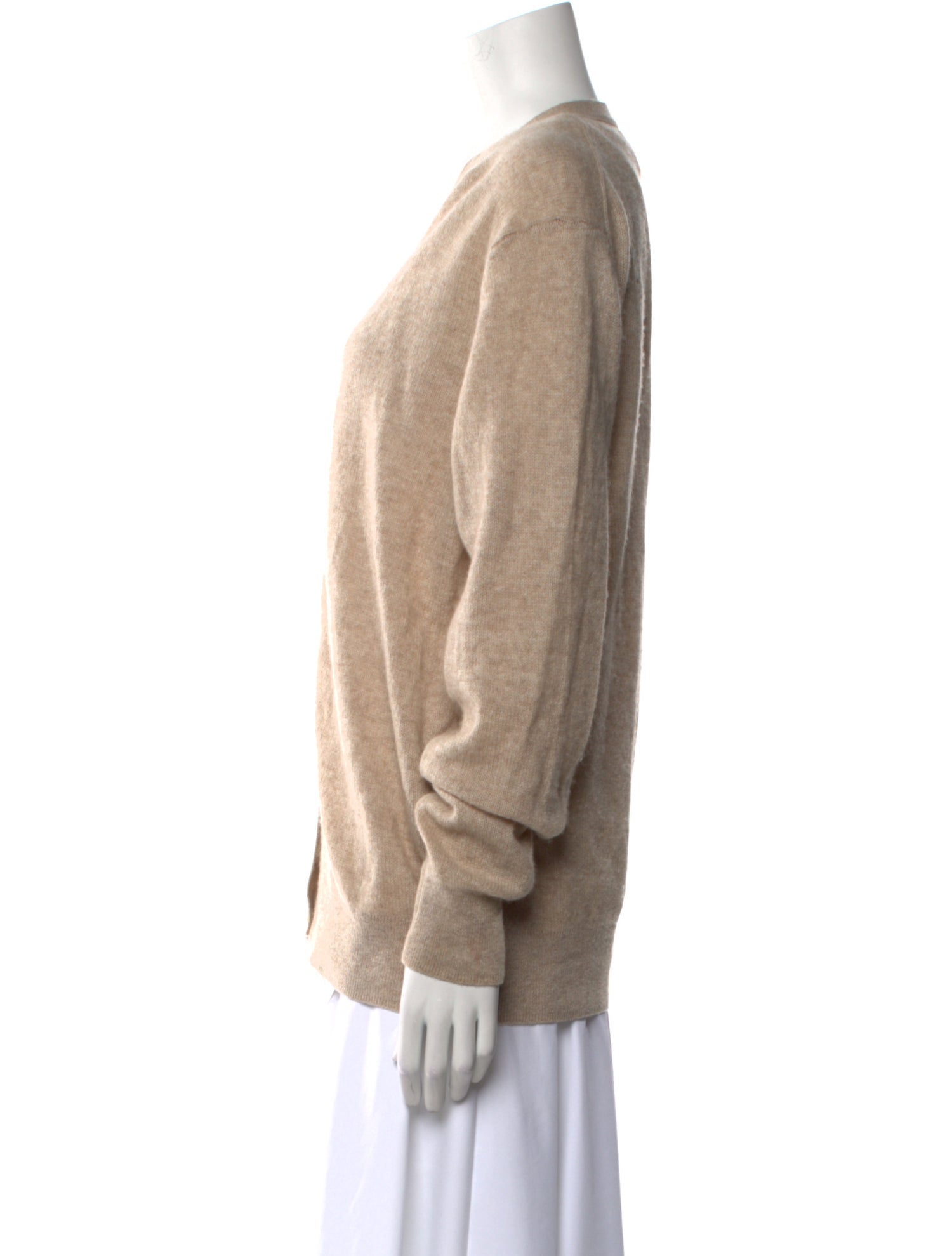 Khaite Cashmere V-Neck Sweater