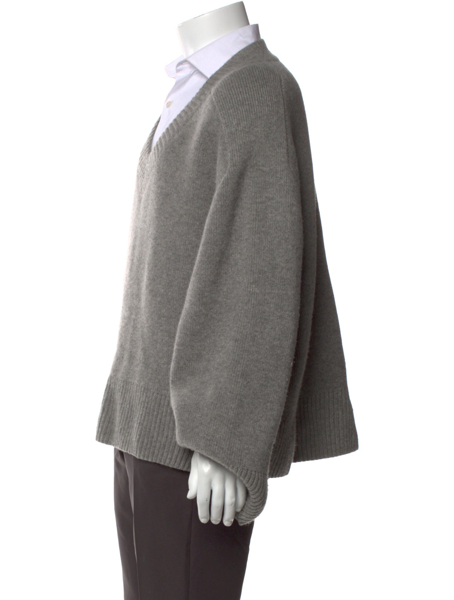 Khaite Cashmere V-Neck Pullover