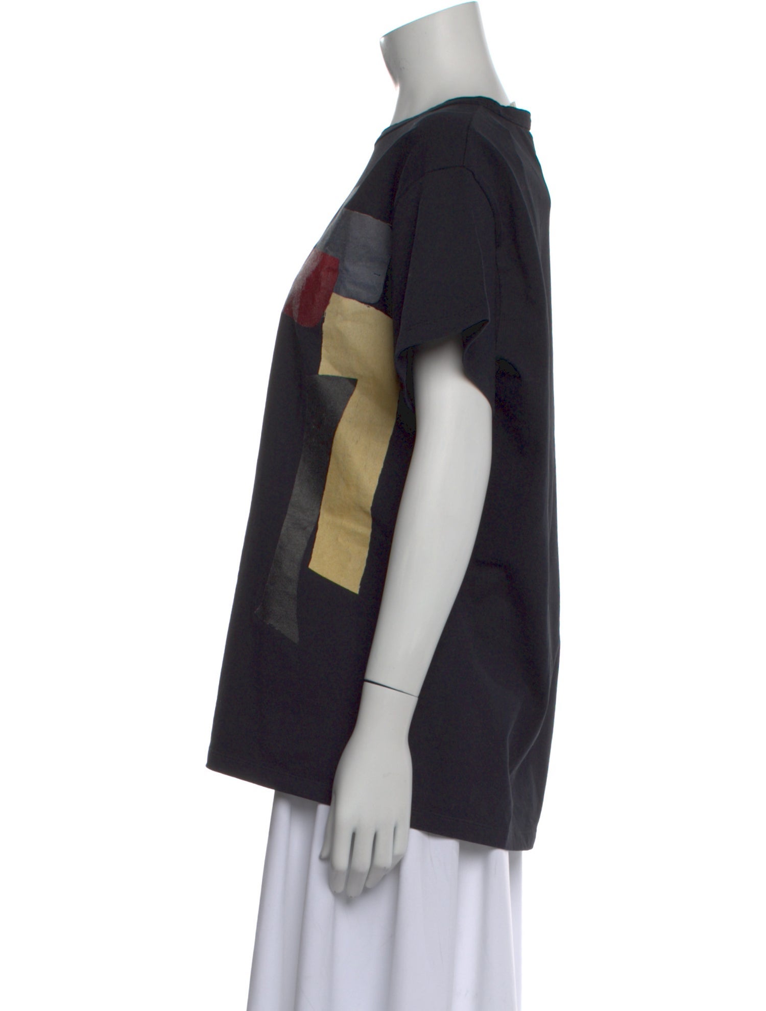 Khaite Graphic Print Crew Neck T-Shirt