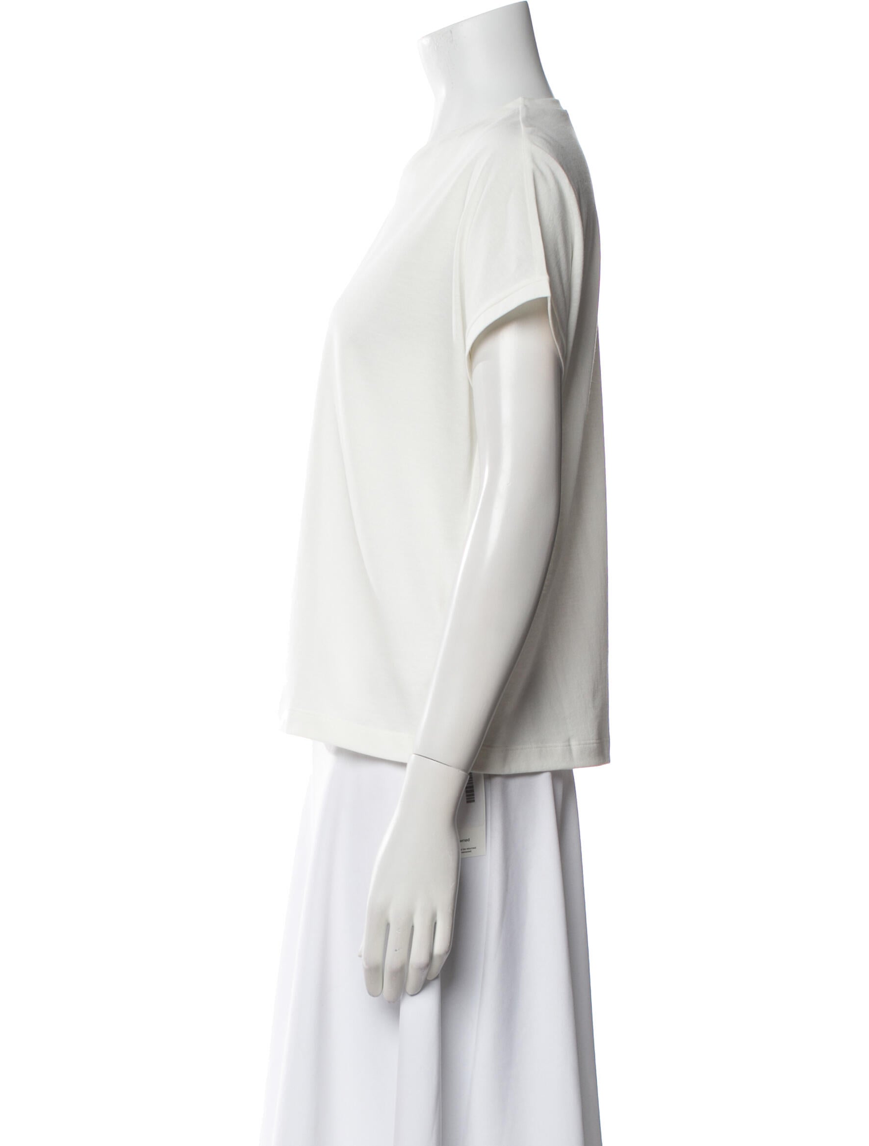 Khaite V-Neck Short Sleeve T-Shirt