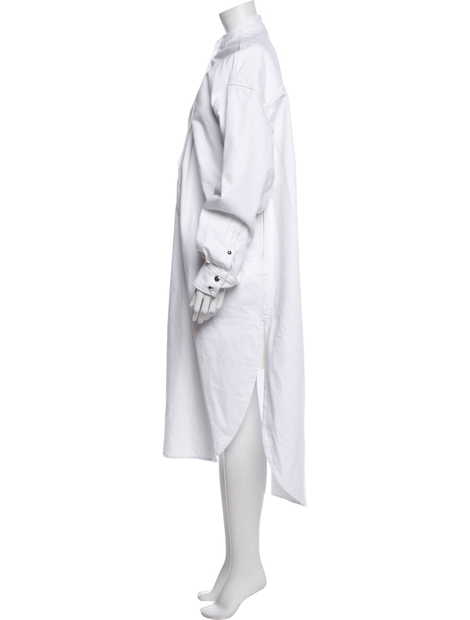 Khaite Mock Neck Long Dress