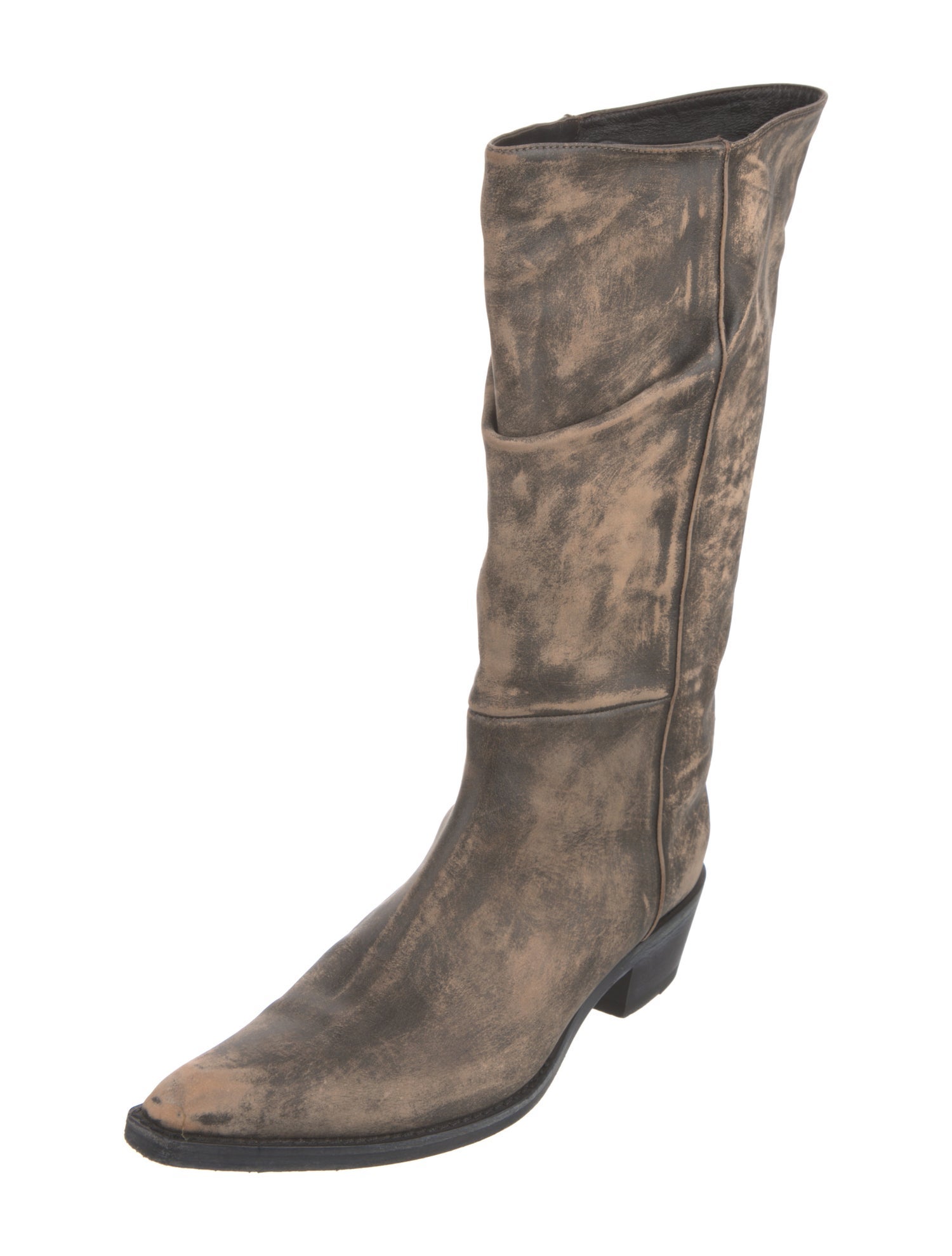 Khaite Leather Boots