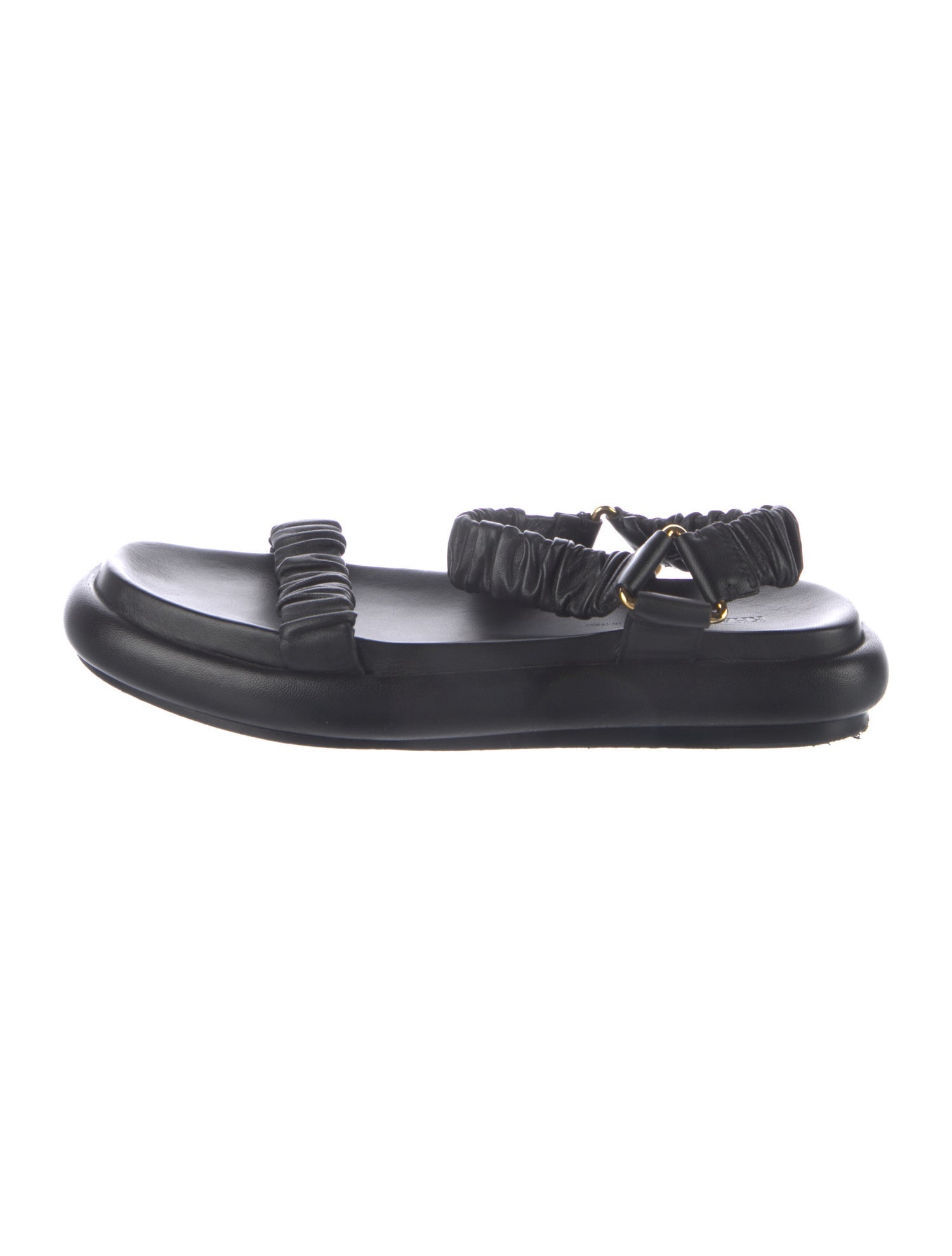 Khaite Leather Slides