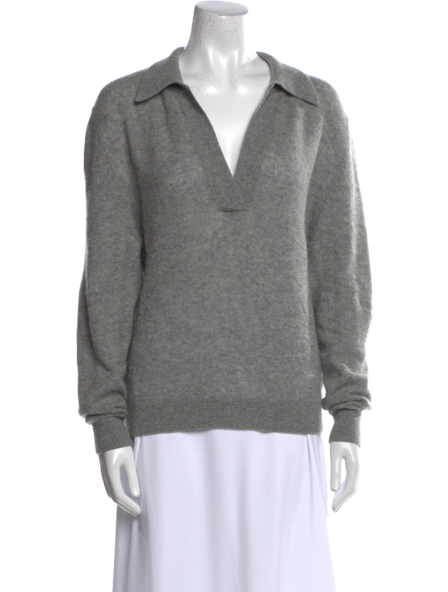 Khaite Cashmere V-Neck Sweater