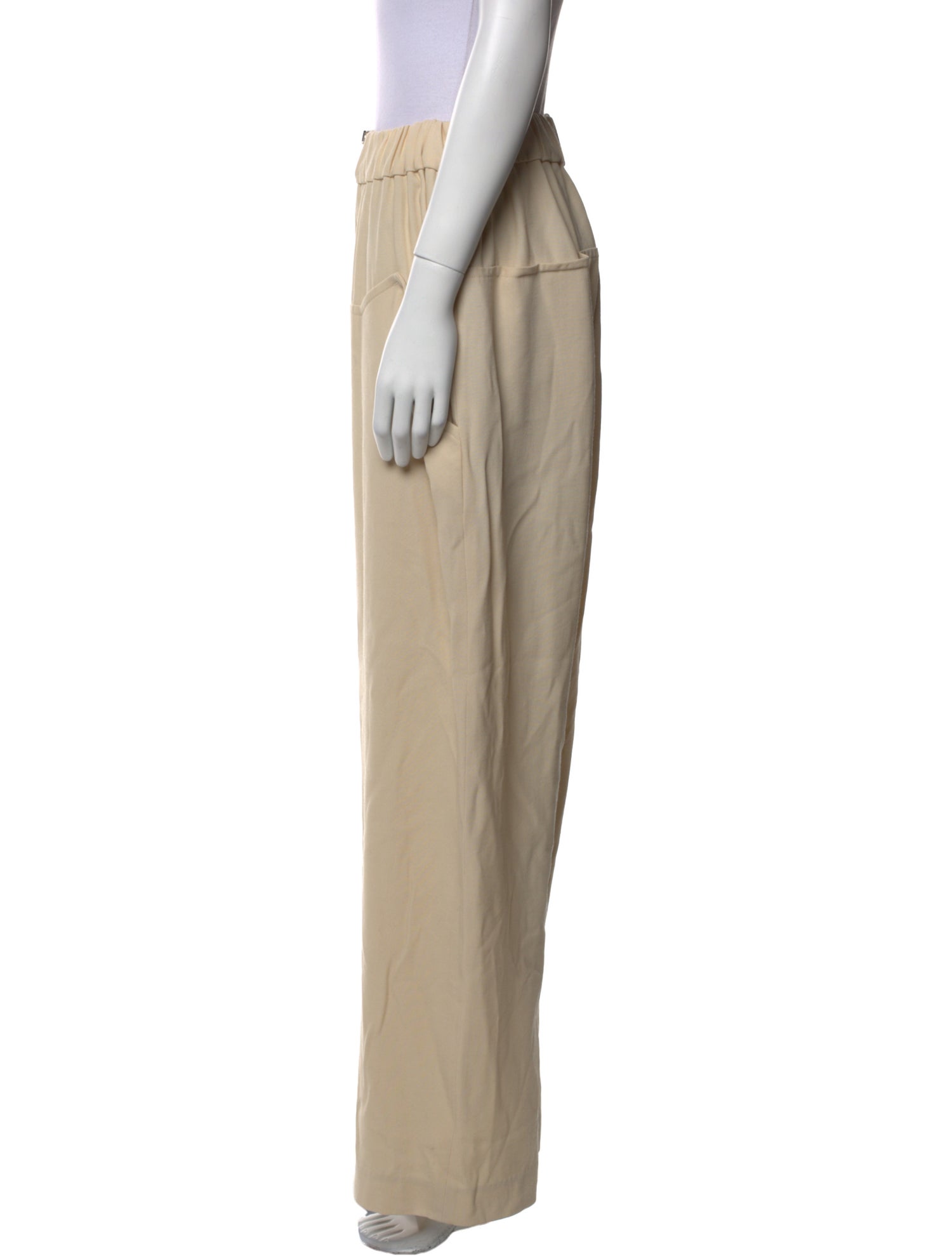 Khaite Virgin Wool Wide Leg Pants