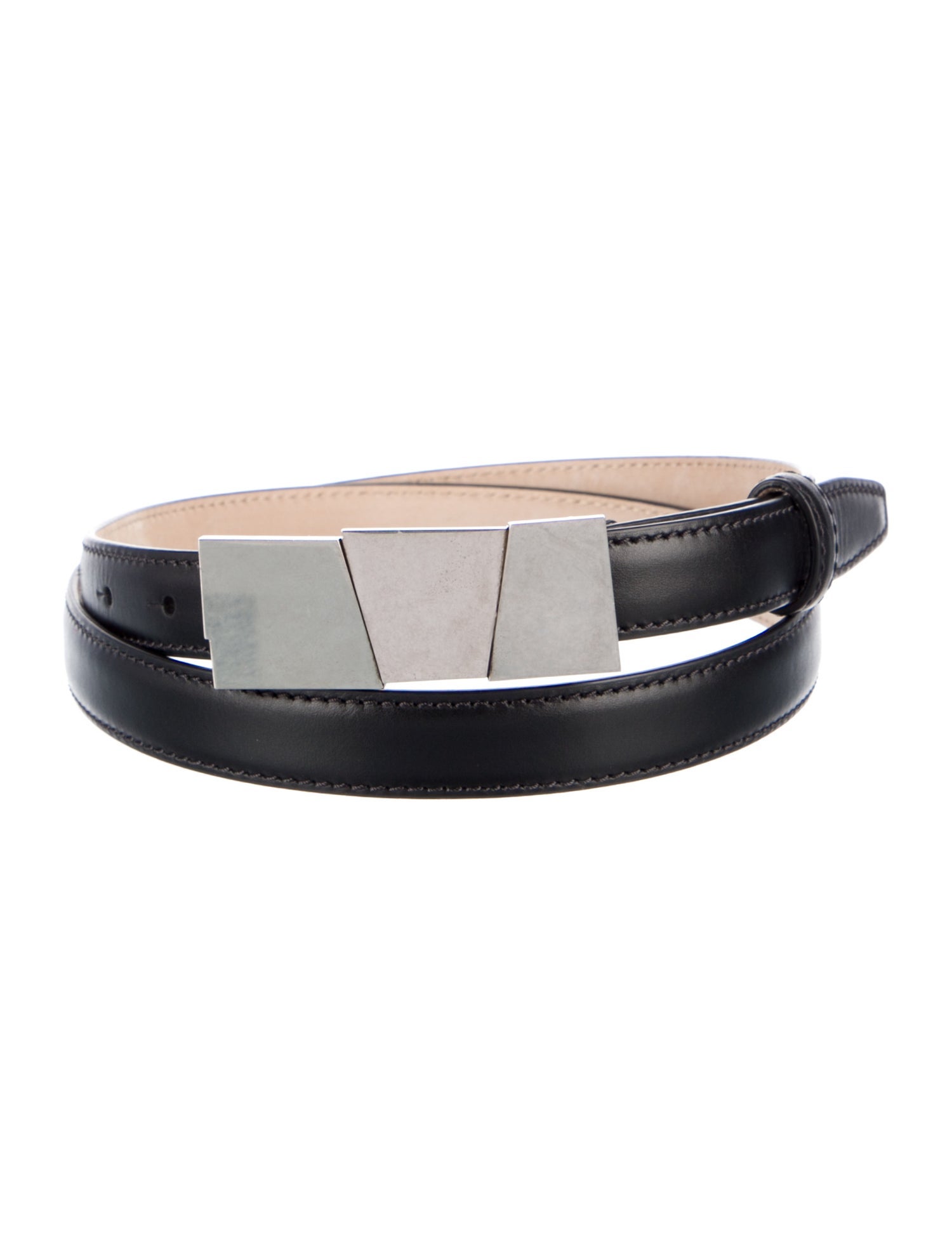 Khaite Skinny Leather Belt