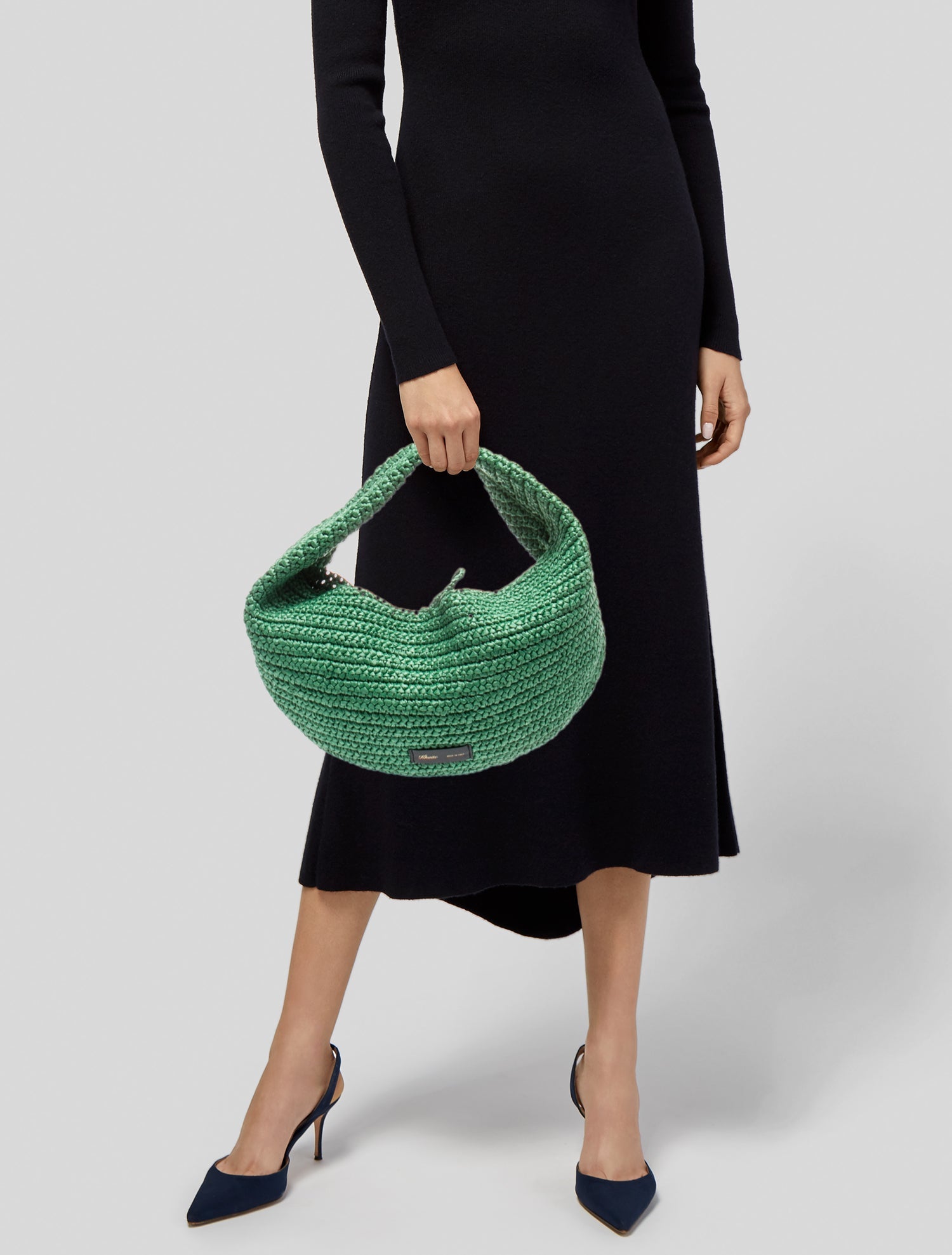 Khaite Raffia Shoulder Bag