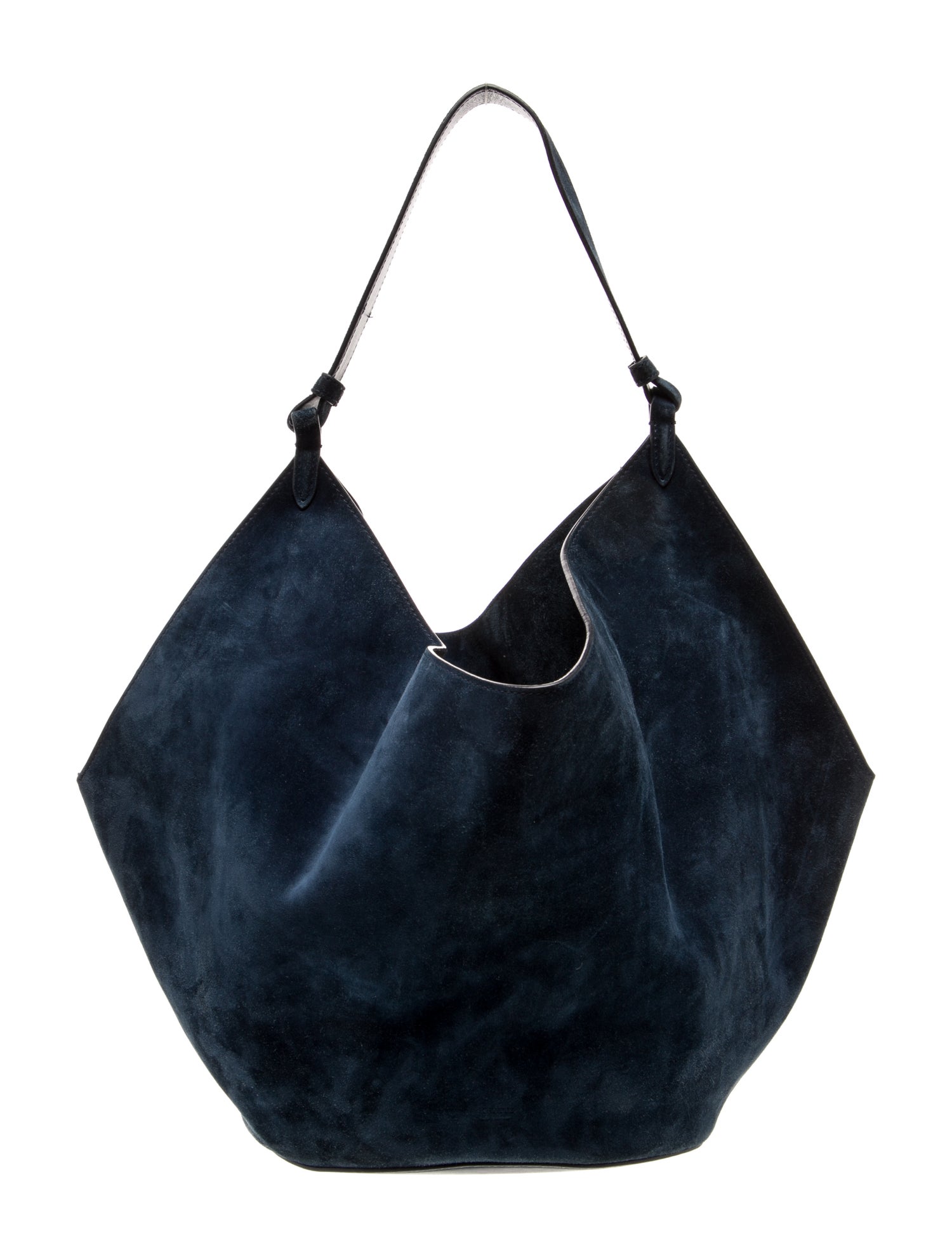 Khaite Suede Lotus Small