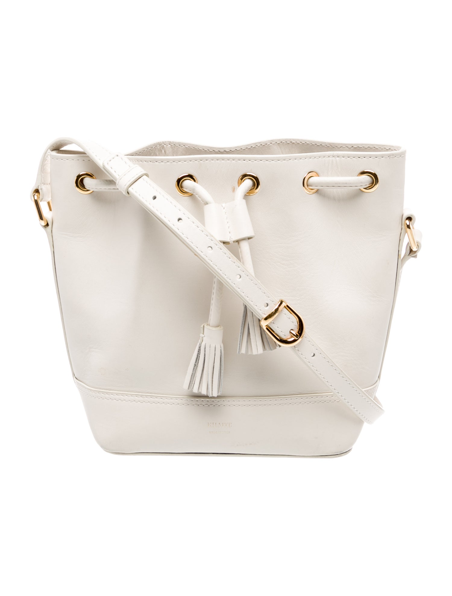 Khaite Leather Bucket Bag