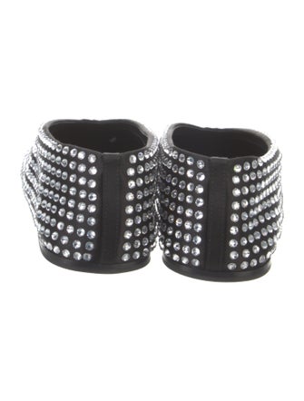 Khaite Crystal Printed Ballet Flats