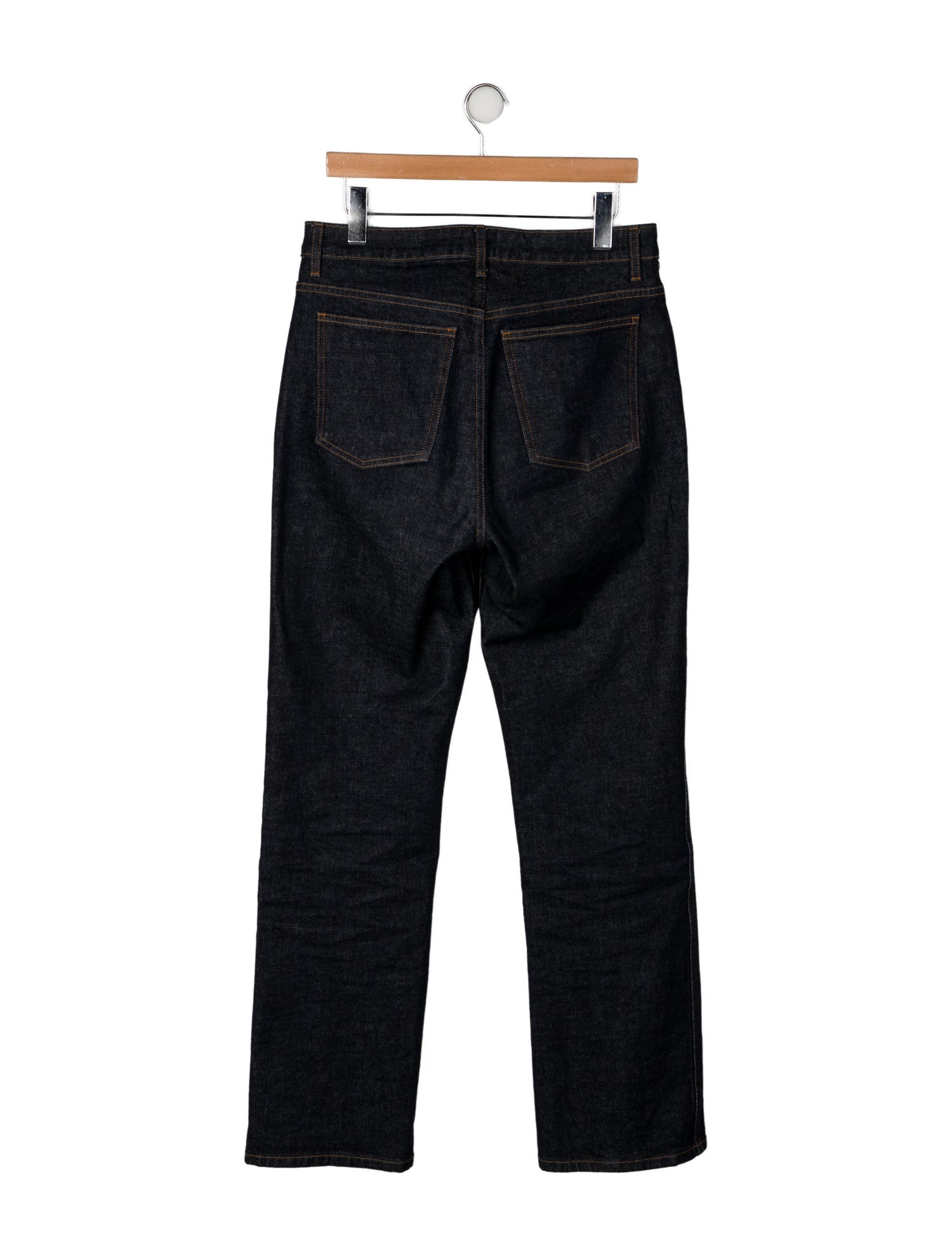 Khaite High-Rise Wide Leg Jeans