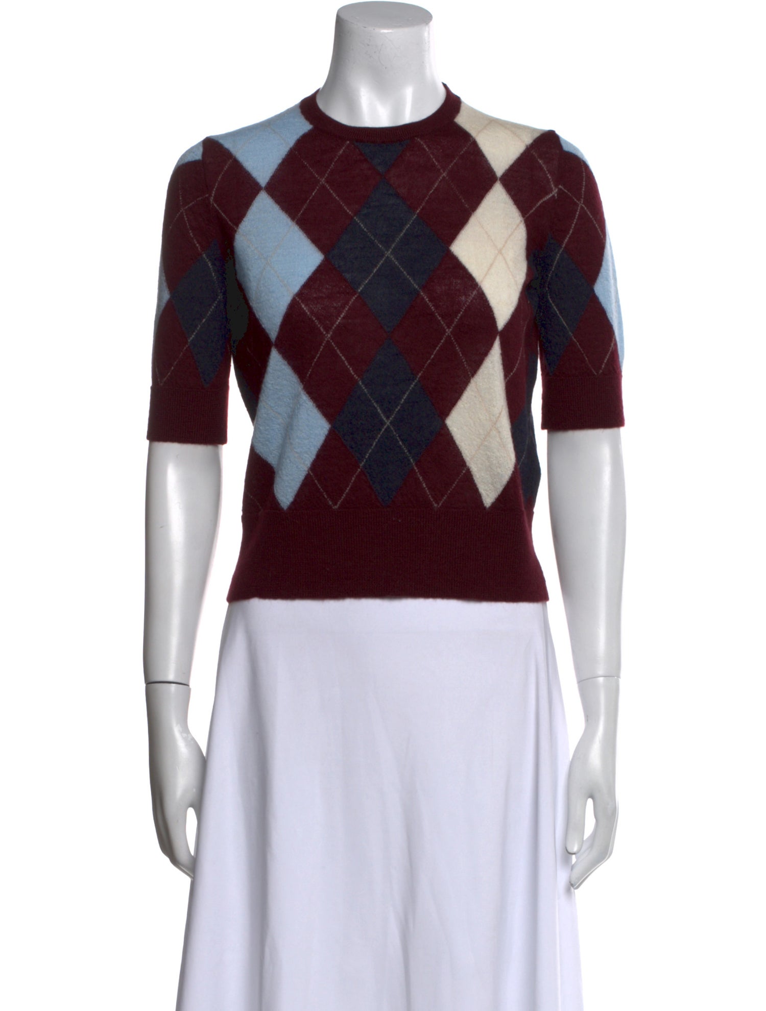 Khaite Cashmere Printed Sweater