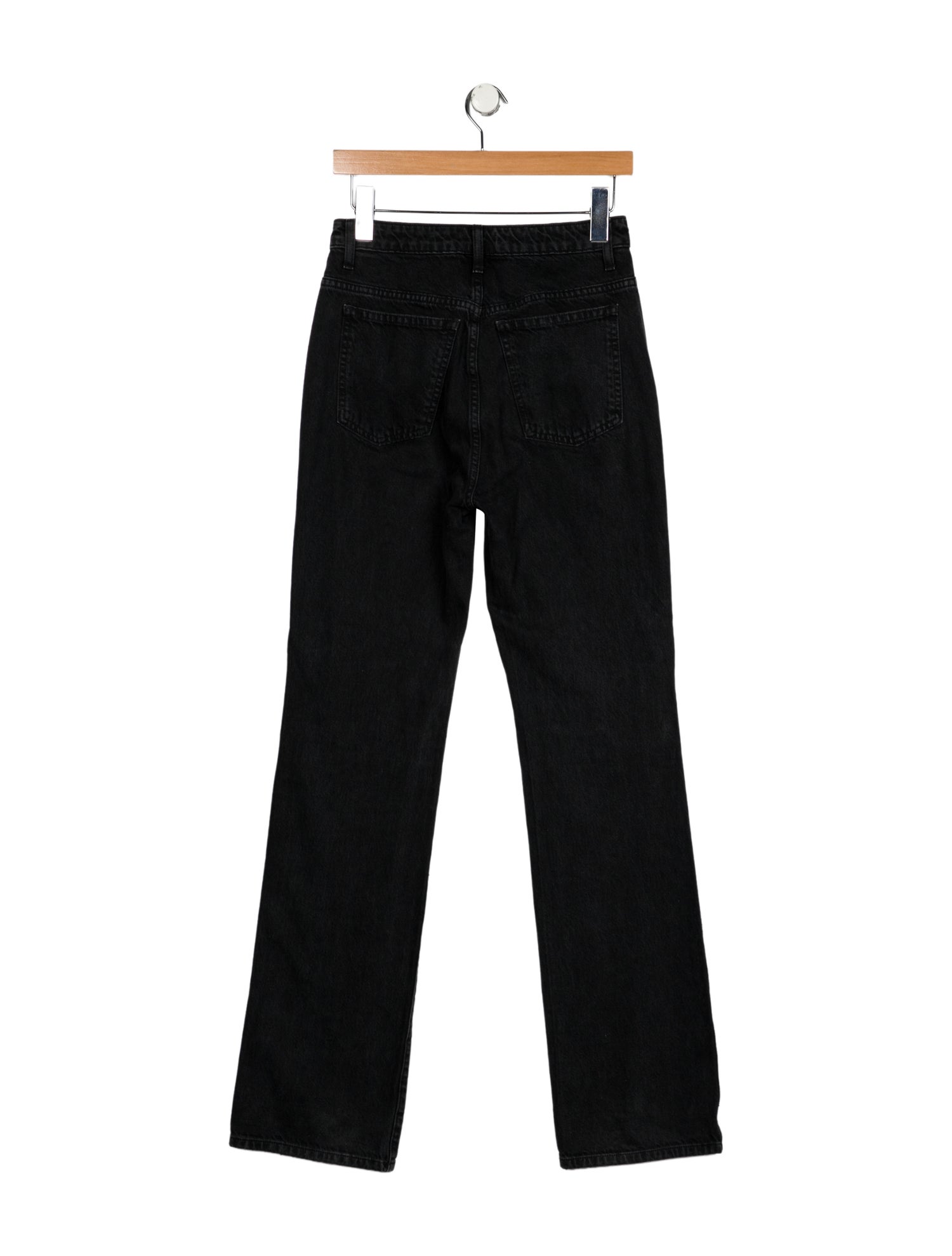 Khaite High-Rise Wide Leg Jeans