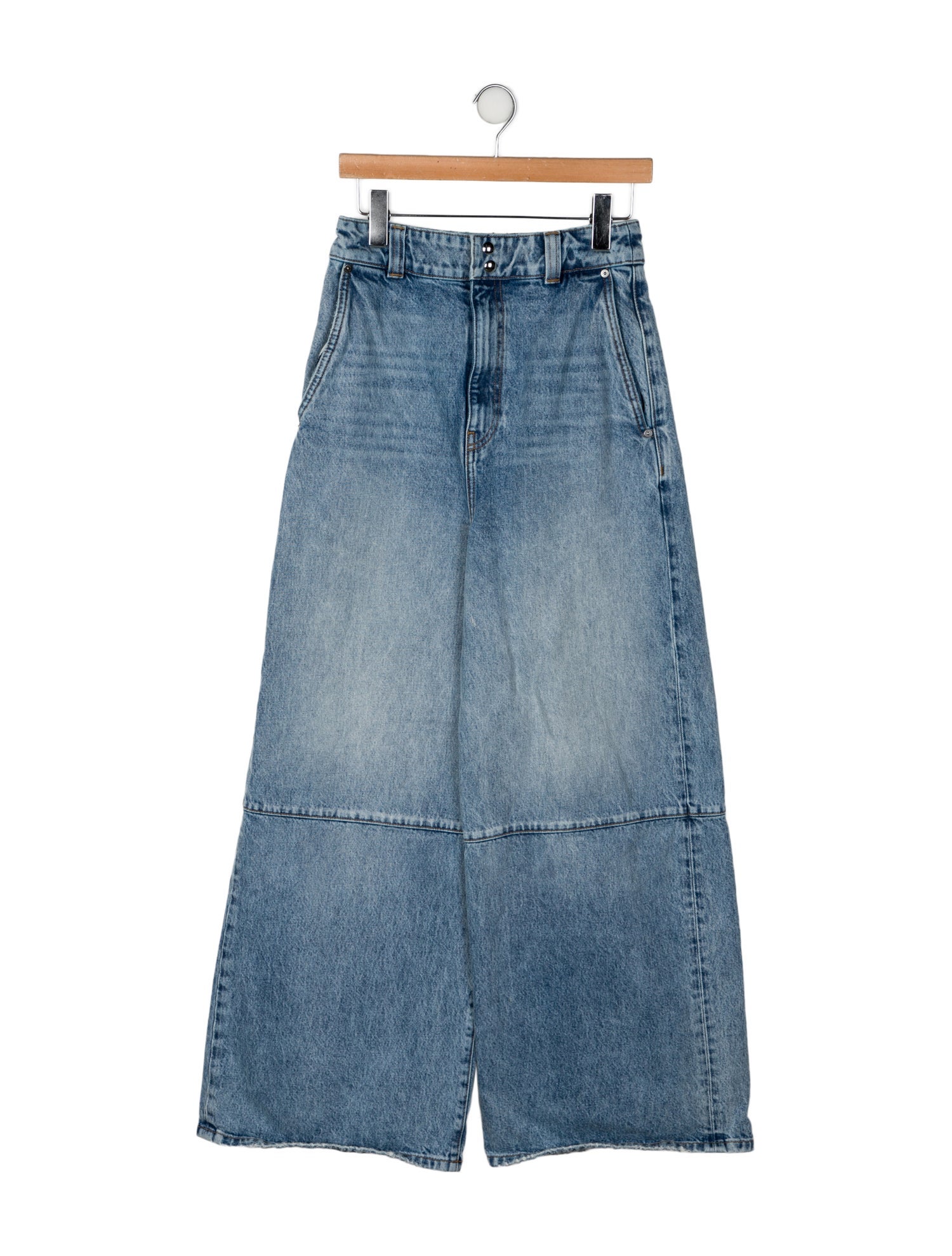 Khaite Isla Wide Leg Jeans