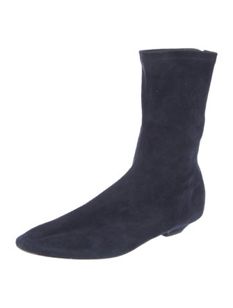 Khaite Suede Sock Boots