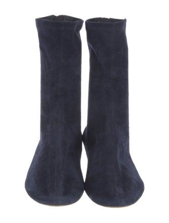 Khaite Suede Sock Boots