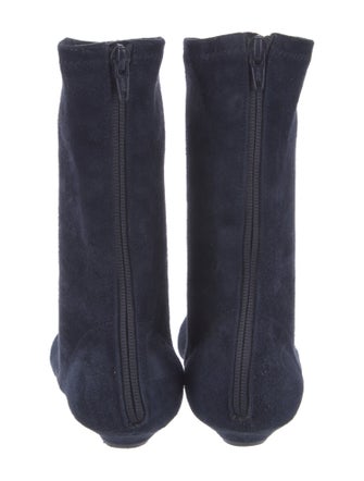 Khaite Suede Sock Boots