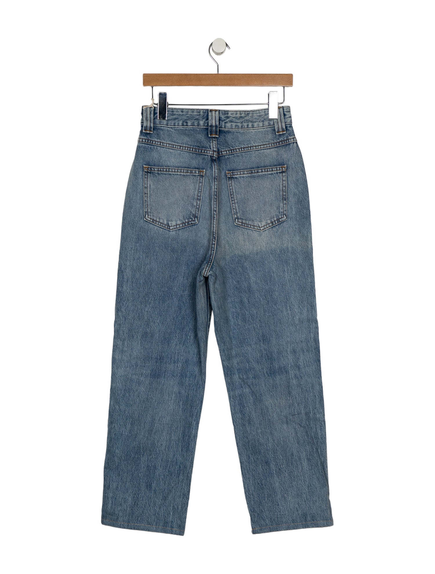 Khaite High-Rise Straight Leg Jeans w/ Tags