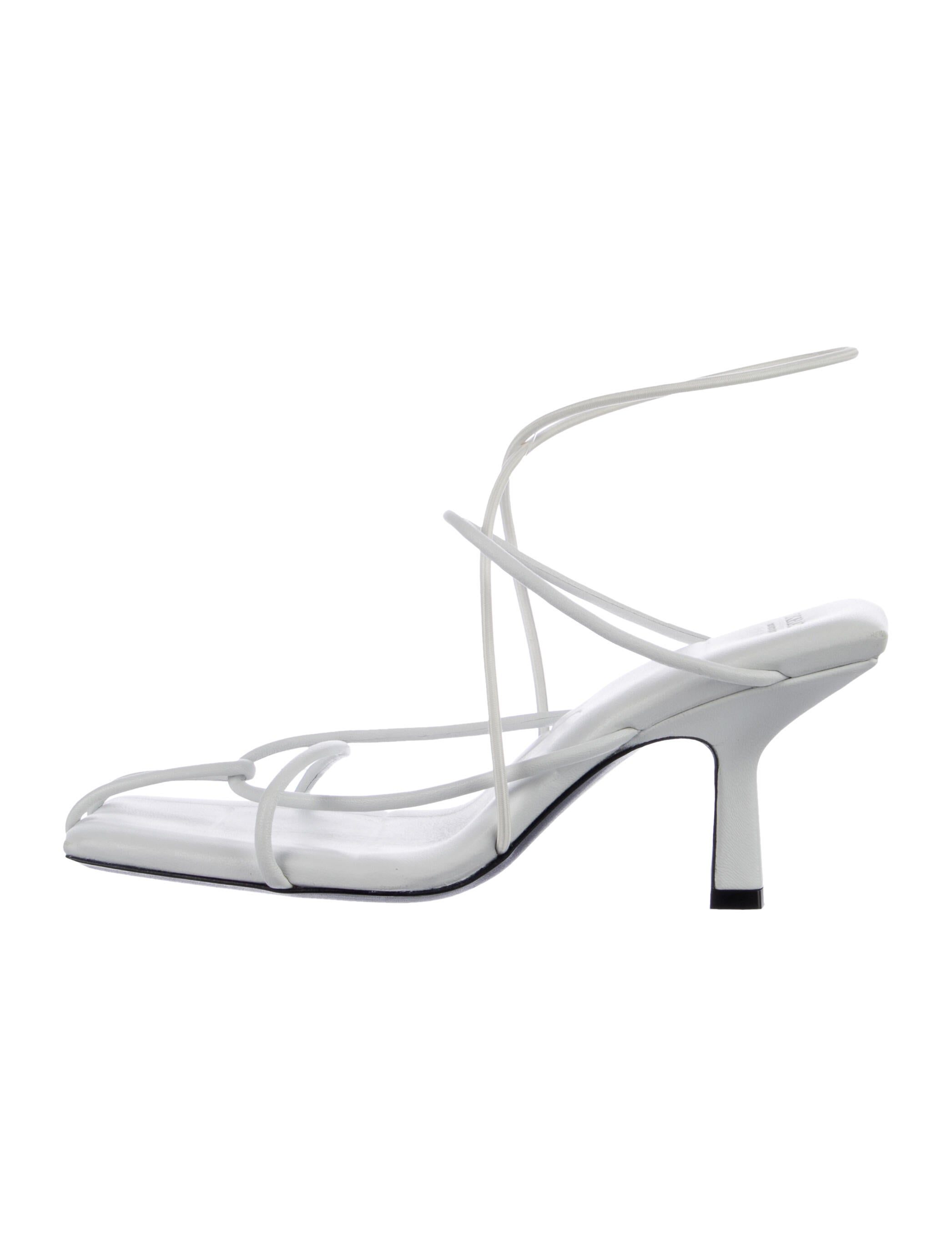 Khaite Leather Sandals