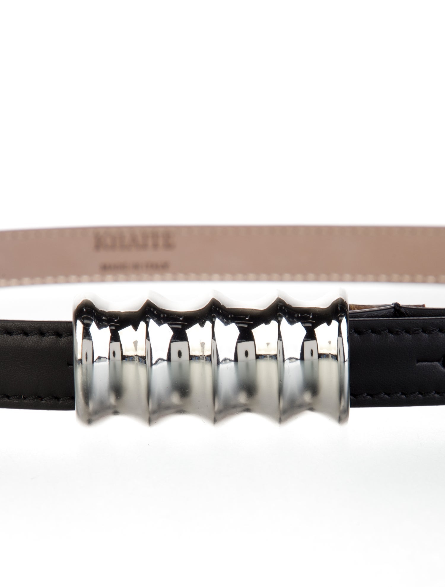 Khaite Skinny Leather Waist Belt