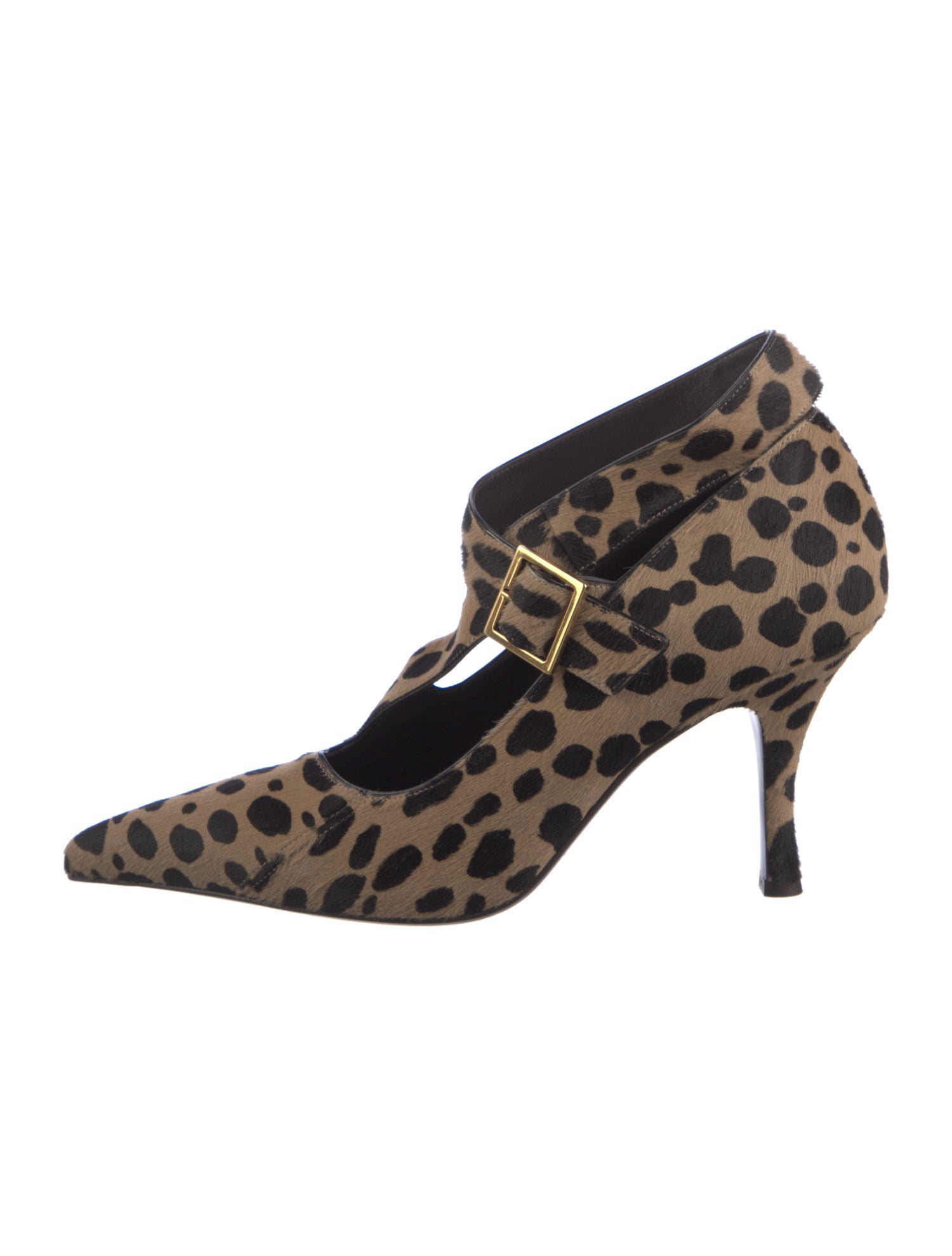 Khaite Ponyhair Animal Print Pumps