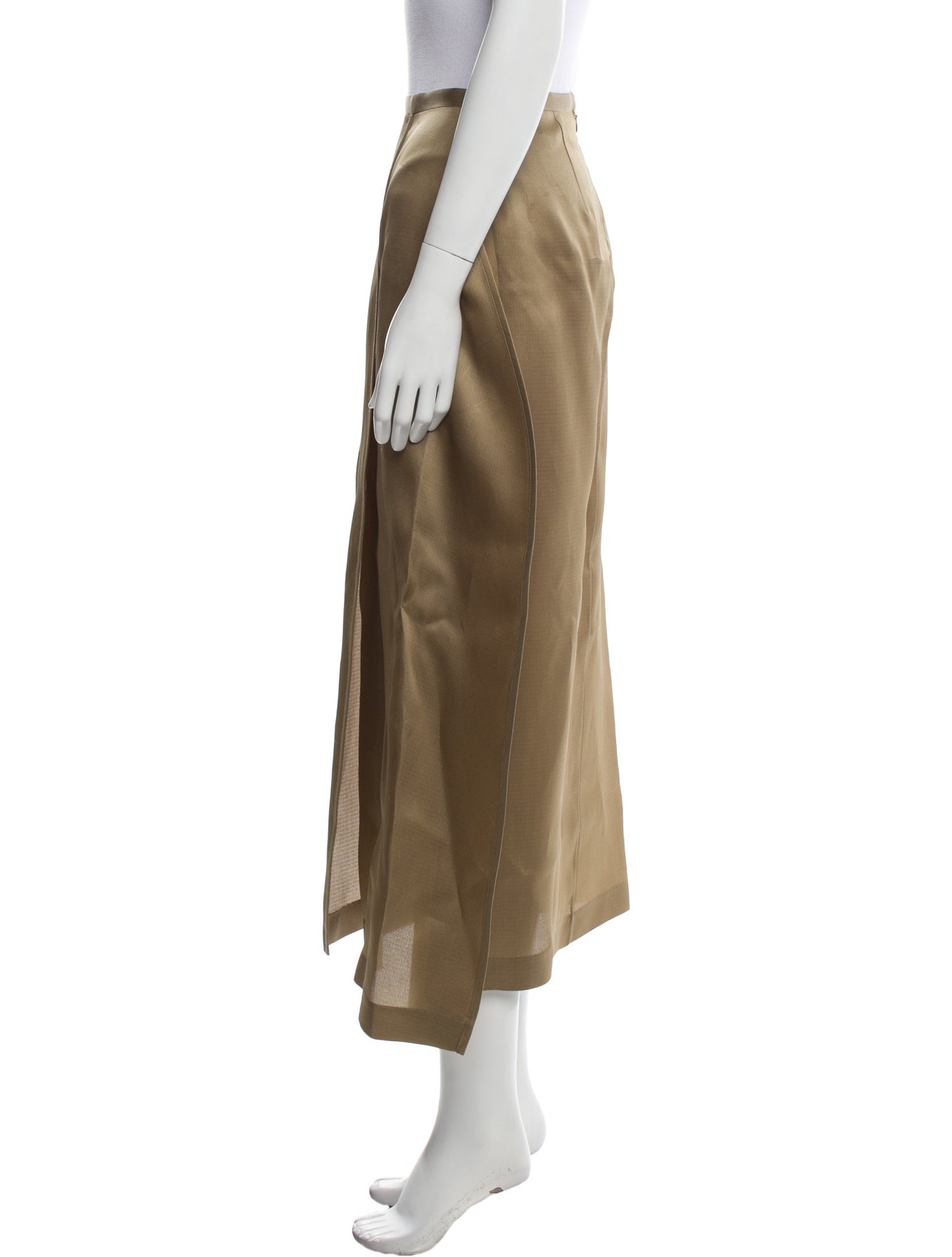 Khaite Silk Midi Length Skirt w/ Tags