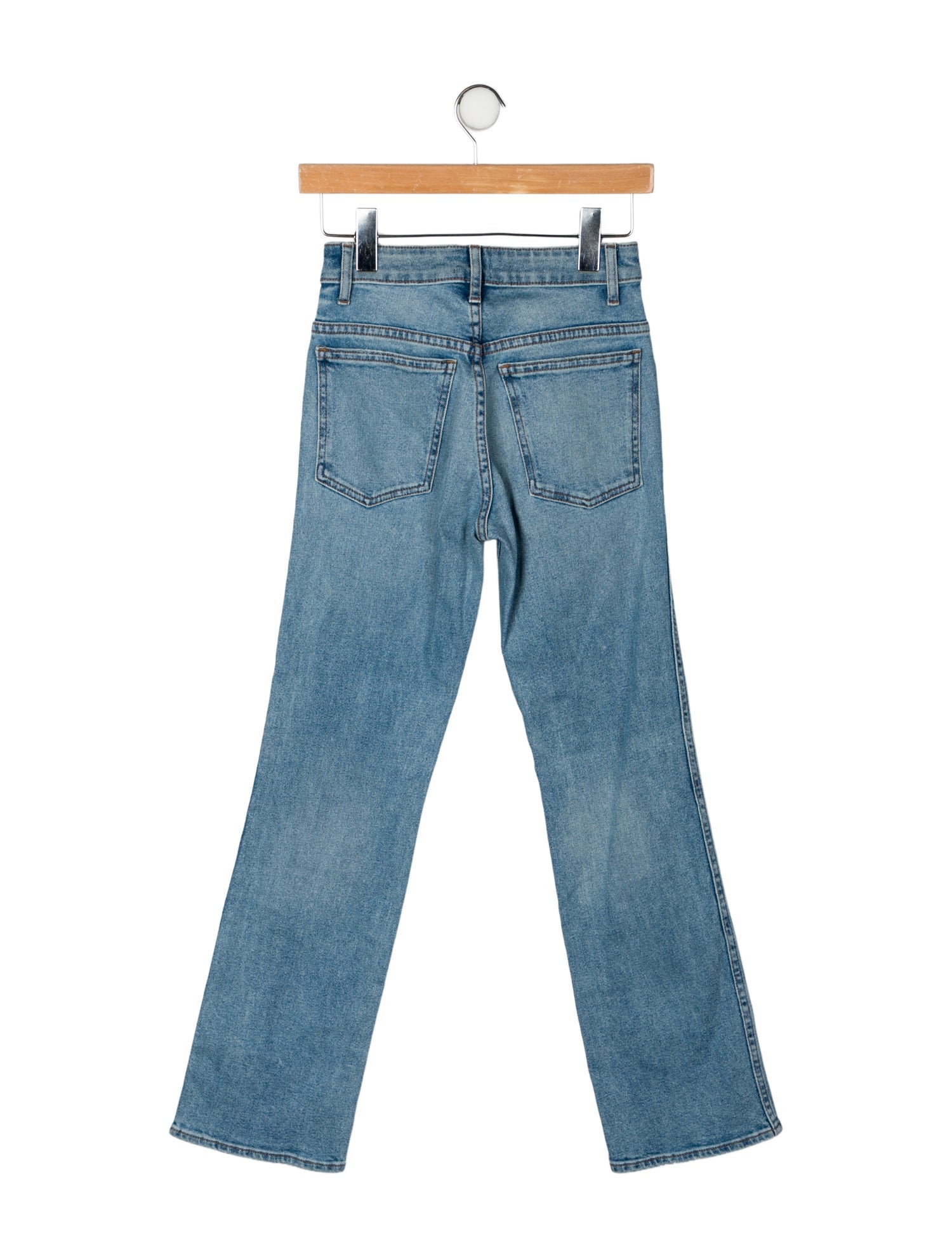 Khaite Vivian Straight Leg Jeans