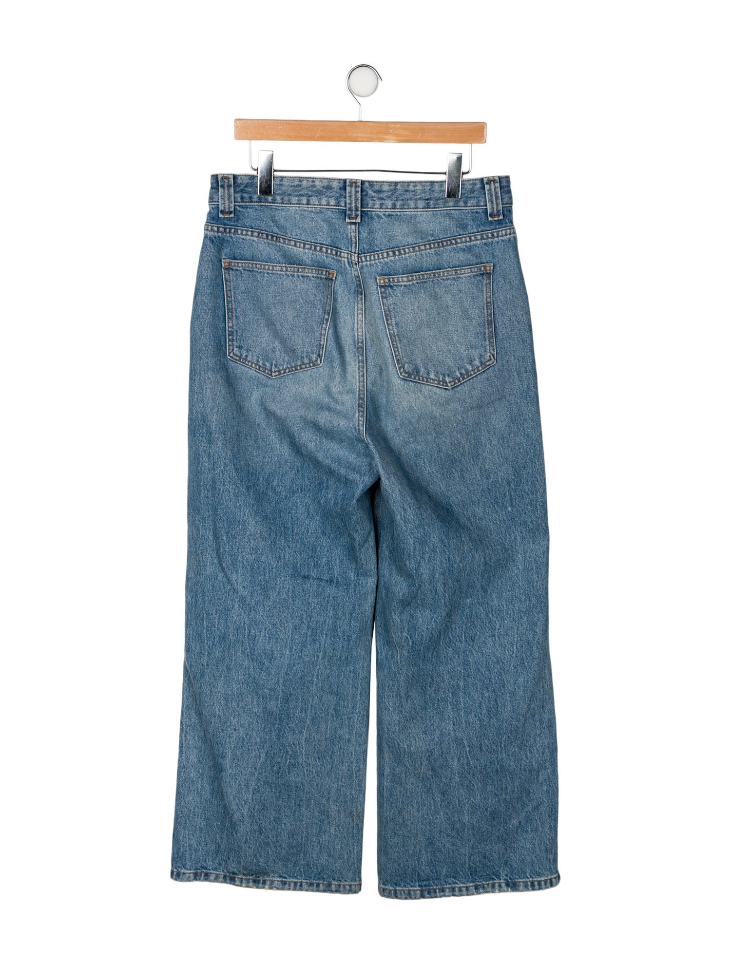 Khaite Lan Wide Leg Jeans