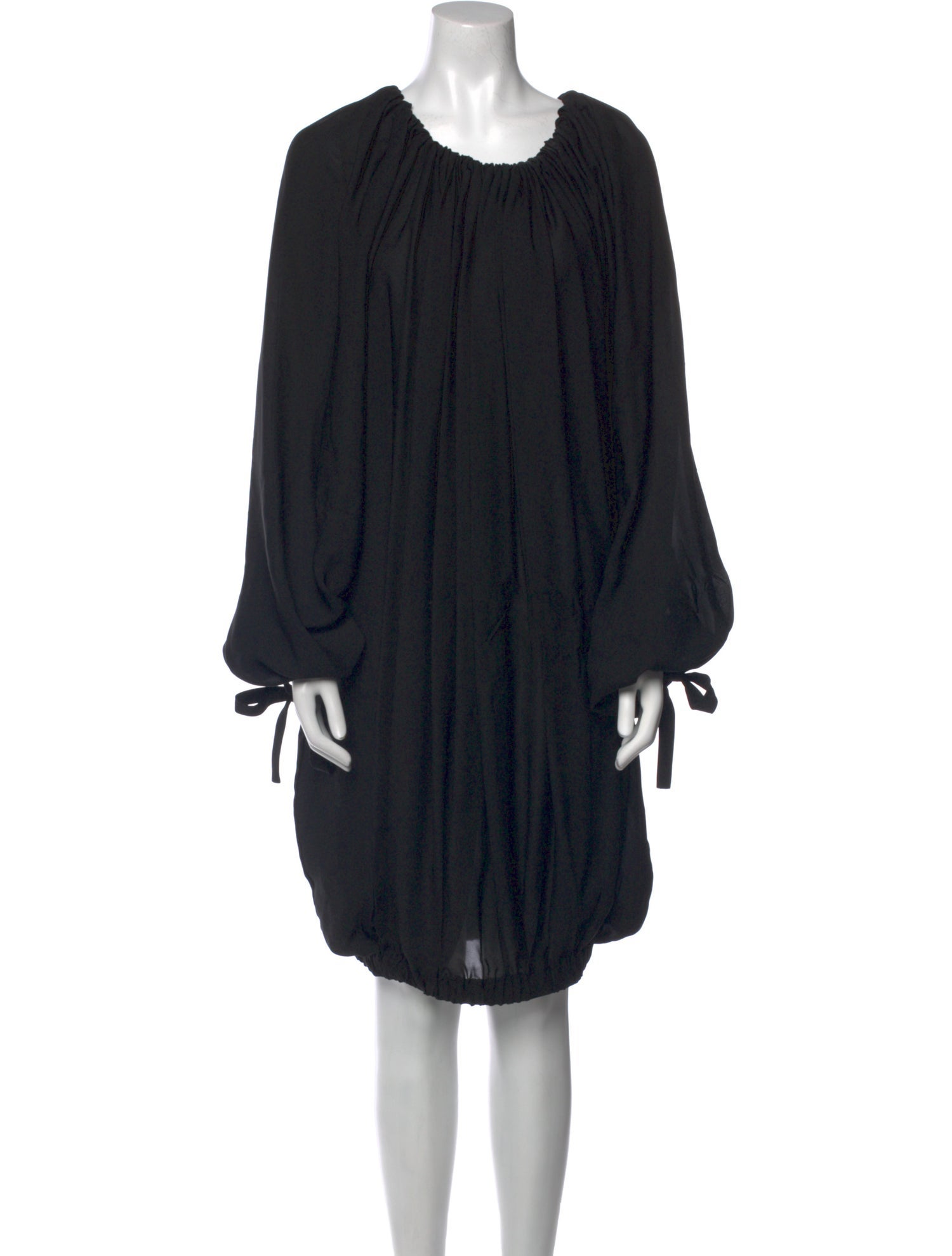 Khaite Silk Knee-Length Dress