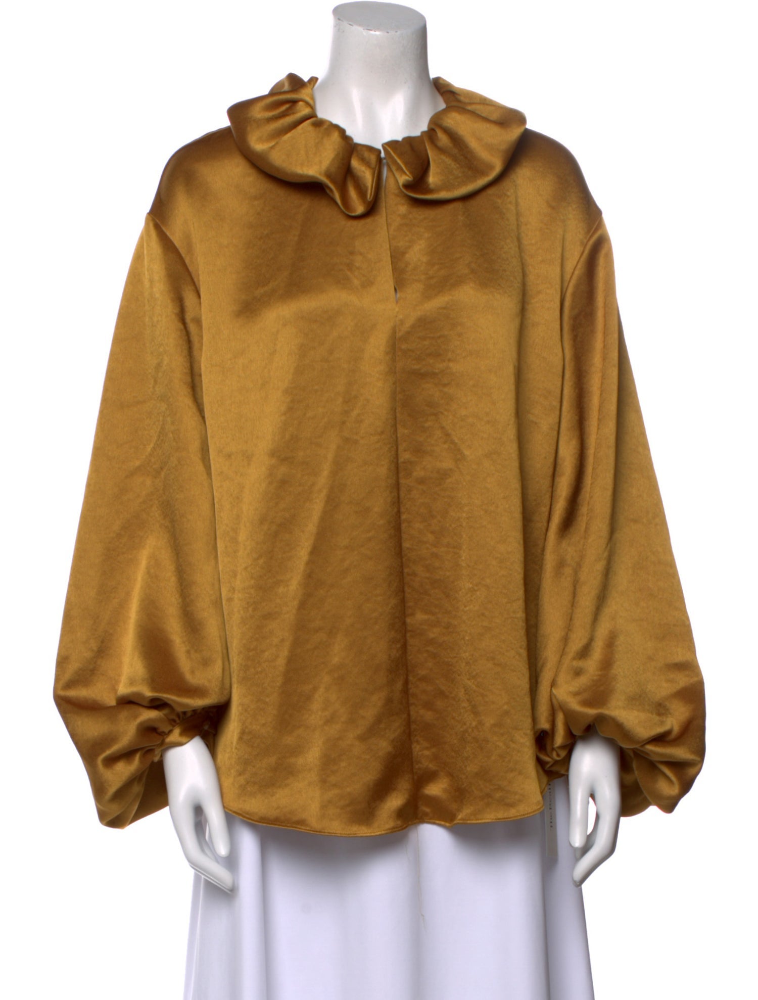 Khaite Mock Neck Long Sleeve Sweatshirt