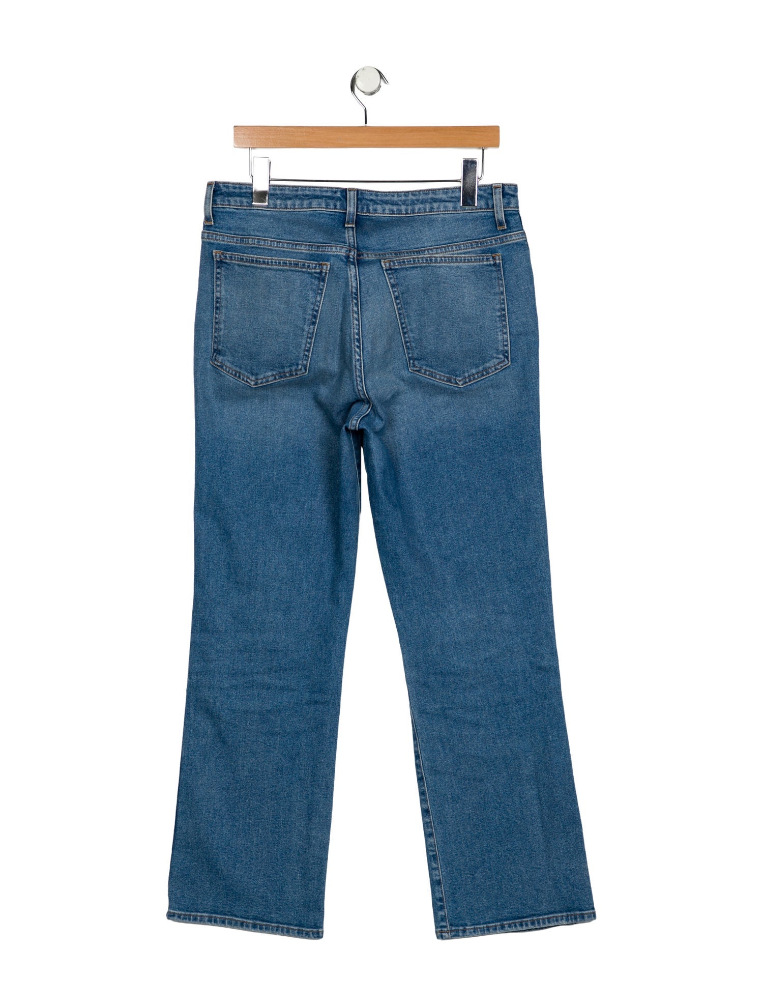 Khaite High-Rise Wide Leg Jeans