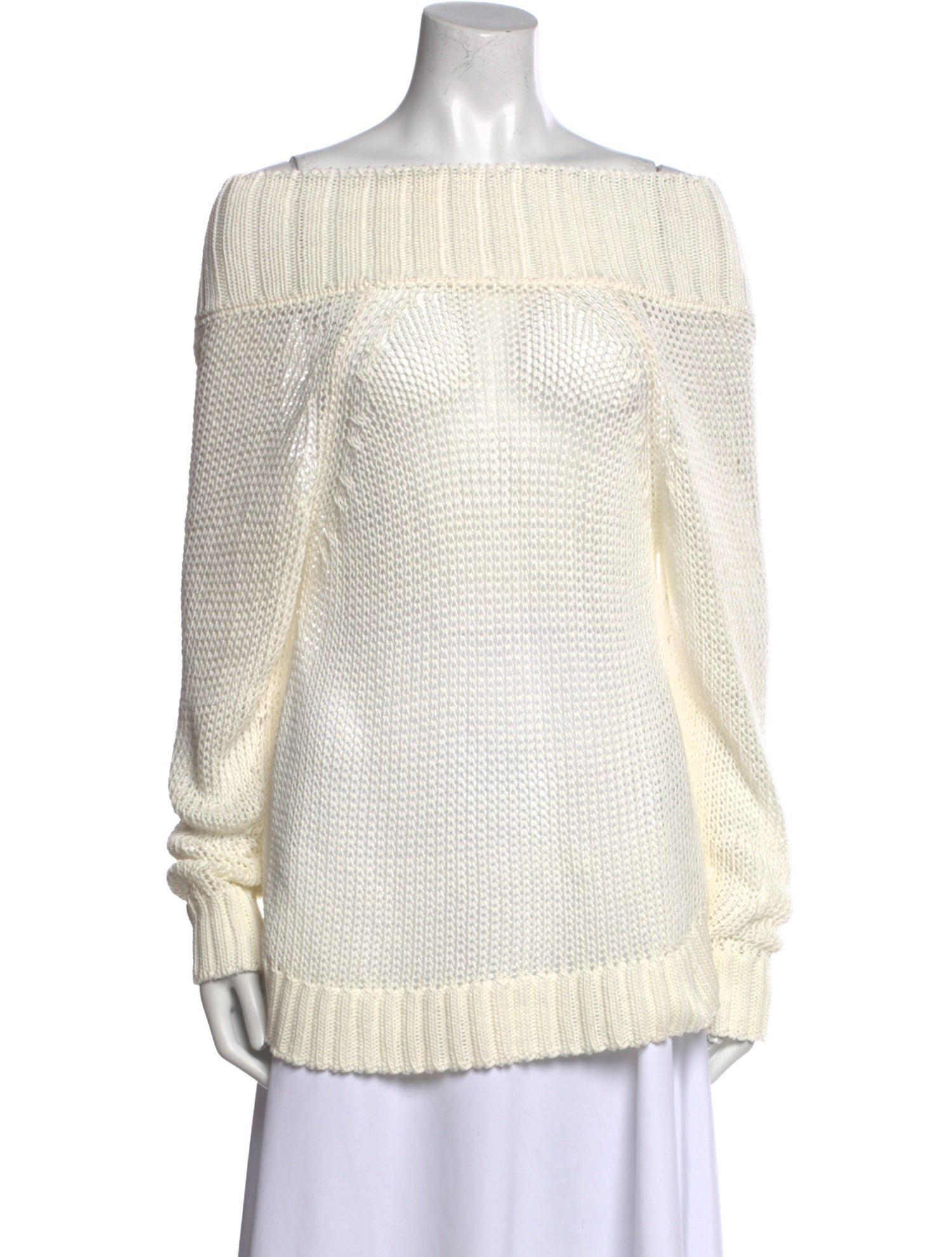 Khaite Off-The-Shoulder Sweater