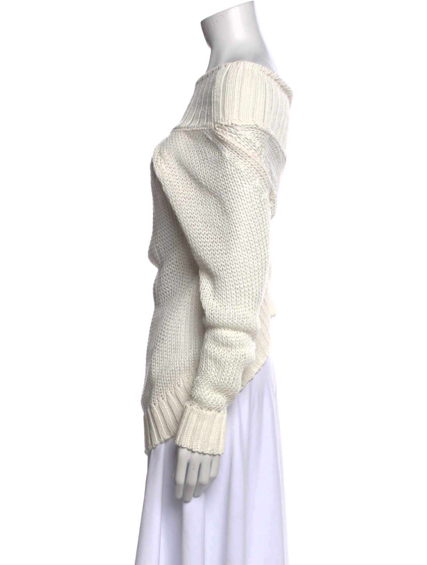 Khaite Off-The-Shoulder Sweater