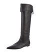 Khaite Leather Riding Boots