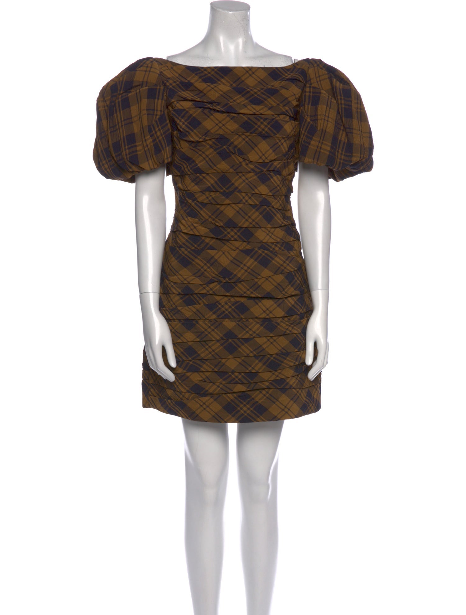 Khaite Printed Mini Dress