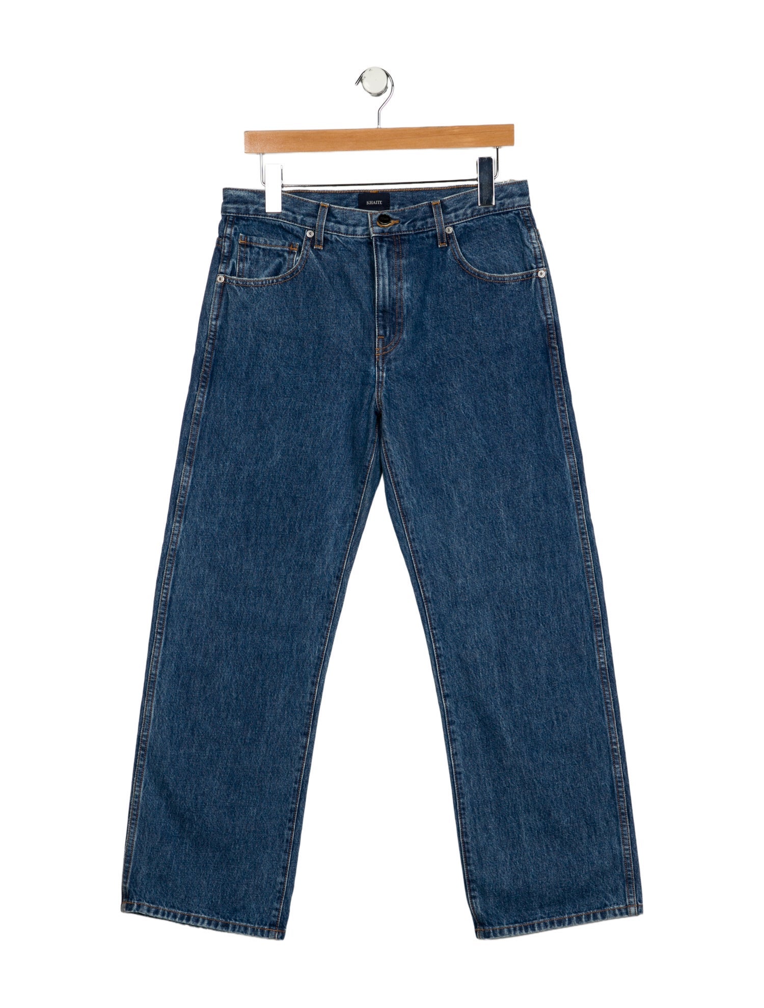 Khaite Mid-Rise Wide Leg Jeans w/ Tags